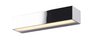 Prostokątna lampa ścienna KROM W0225 LED 8,6W 3000K belka chrom biała