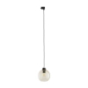 Wisząca lampa kula do szyny 3-fazowej TRACER CUBUS 10687 czarny bursztynowy