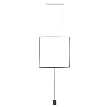 Geometryczna lampa wisząca ROVILLA LE45487 LED 32W 3000K czarna