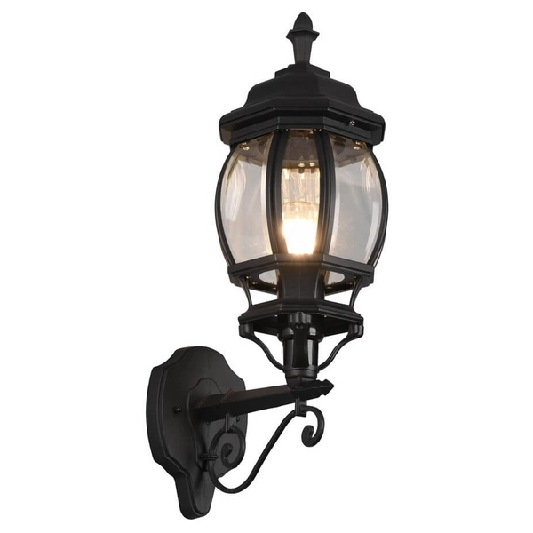 Loftowa lampa elewacyjna Elvo 206967132 do ogrodu IP23 czarna