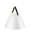 Minimalistyczna lampa wisząca Strap 84353001 Nordlux biała