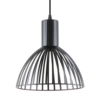 Metalowa lampa wisząca Dolia A8082-BK Zumaline do kuchni czarna