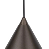 Trójkątna lampa wisząca nad stół CONO 10038 brązowy