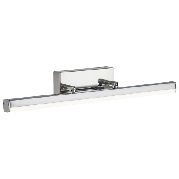 Regulowana LAMPA ścienna SILAS 5727 Rabalux metalowa OPRAWA kinkiet łazienkowy belka LED 18W 4000K IP44 chrom biała