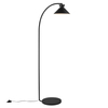 Salonowa lampa podłogowa DIAL 2213394003 do czytania czarny