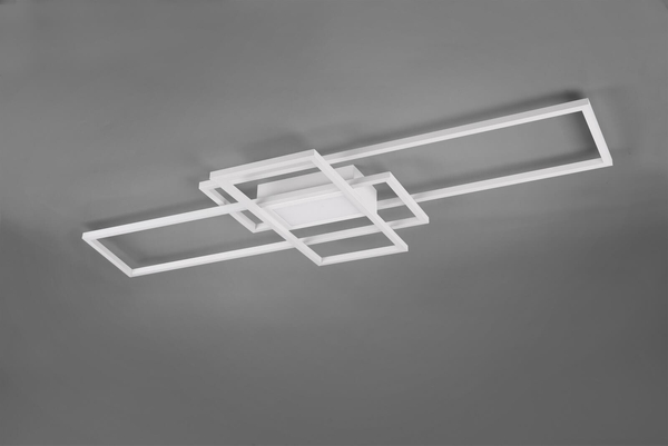 Przysufitowa lampa ALYRON DL431620010 ramki LED 60W pilot białe