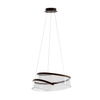 Lampa wisząca Rustin PND-58728-45W-3K Italux LED 45W 3000K kawowy przezroczysty