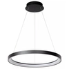 Wisząca lampa salonowa Vidal ring LED 48W 2700K czarny nad stół
