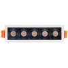 Lampa liniowa wpuszczana 583 Domeno LED 10W 4000K metalowa biała