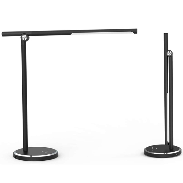 LAMPA biurkowa SMART 8358 Nowodvorski regulowana LAMPKA stojąca LED 8W 3000K-6000K z portem USB czarna