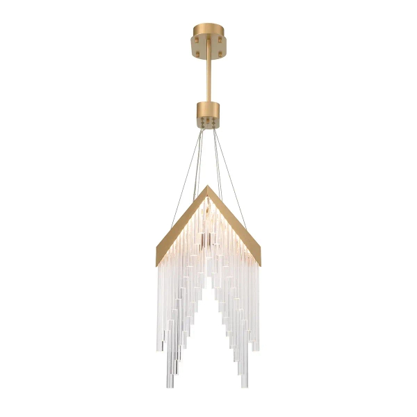 Wisząca lampa nad wyspę Vivien QN-VIVIEN-P-L-BG LED 40W 3000K złota
