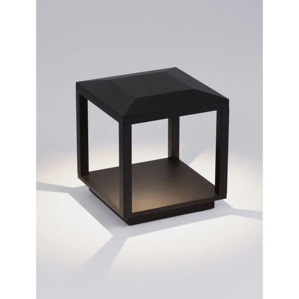 Lampa stojąca tarasowa ORVENZA LE75174 LED 15W 3000K IP65 czarna