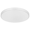 Minimalistyczna LAMPA sufitowa SONNY 41586-24 Globo okrągła LED 24W 2700K - 6000K do salonu srebrna