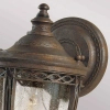 Ogrodowa LAMPA ścienna English FE-EB2-S-BRB Elstead FEISS elewacyjna OPRAWA zewnętrzna klasyczna outdoor IP44 brąz przezroczysta