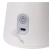 Stołowa lampka zewnętrzna DONNA 27500/02/31 Lucide LED 2W 2700K IP54 biała