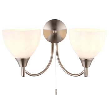 Podwójny kinkiet Alton 1805-2SC Endon kielich do jadalni chrom