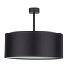 Minimalistyczna lampa sufitowa Rondo 4246 TK Lighting z tkaniny czarna