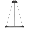 Wisząca lampa pierścieniowa ESTARIO LE45395 LED 25W 3000K ring czarny