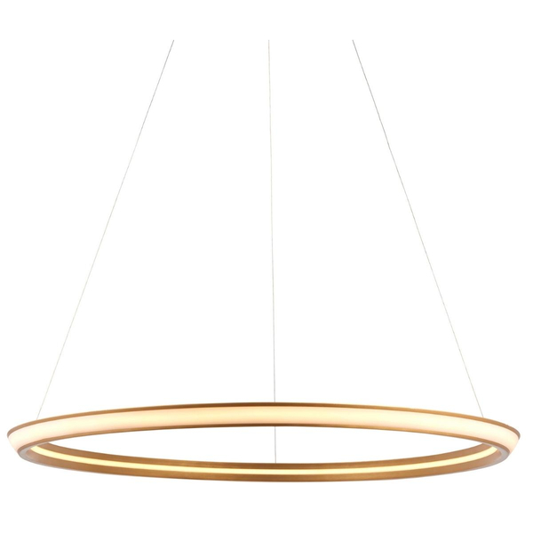 Ledowy ring wiszący L&-1102254 Light& 41W 3000K pierścień złoty