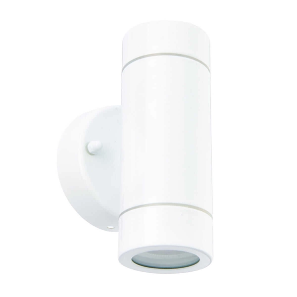 Elewacyjna lampa góra-dół Palin 75439 Saxby IP44 biała