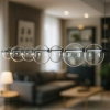 Molekułowa lampa wisząca Atola ML2244 LED 19W 4000K bubbles czarna