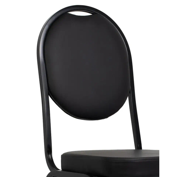 Ergonomiczne krzesło bankietowe Hebe KH1501100312 czarna