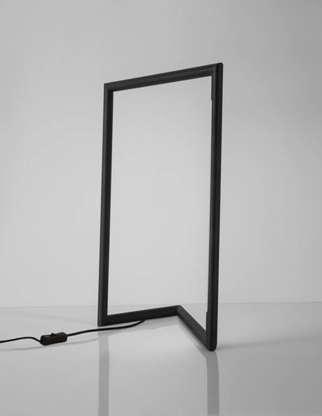Ledowa lampa stołowa Palo do gabinetu LED 7W frame czarna