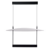 Lampa wisząca PORTOFINO czarna biała AZ6660 30W 3000K designerska