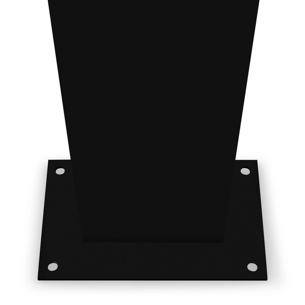 Ogrodowy słupek Paso O595FL-L12B3K Maytoni LED 12W 3000K prostokąt IP54 czarny