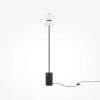 Metalowa podłogowa lampa Kyoto MOD178FL-L11B3K LED 11W 3000K czarna biała