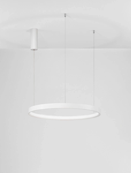 Wisząca lampa do salonu ZACAPU LE42796 ring LED 42W 3000K biały