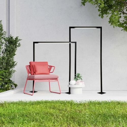 Stojąca lampa ogrodowa Taketa 9929 Shilo IP44 rama antracyt