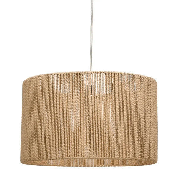 Wisząca lampa ekologiczna Keona KEO6529 boho naturalna brązowa