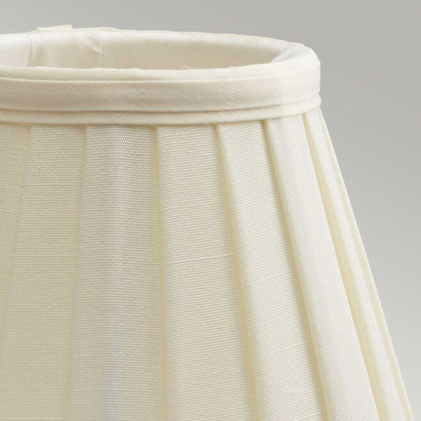 Abażur do lampy Clip Shades LS162 Elstead na klips len tuba beżowy