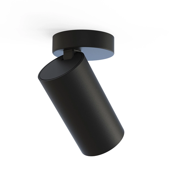 Minimalistyczny kinkiet regulowany Mono 7838 sufitowa lampa czarna