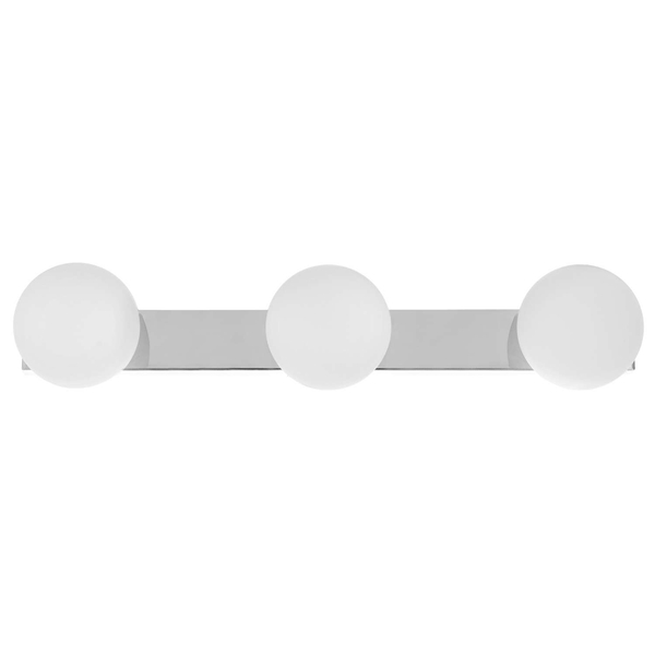 Plafon LAMPA sufitowa MIJA 10761303 Kaspa szklana OPRAWA kule balls na listwie modernistyczne chrom białe