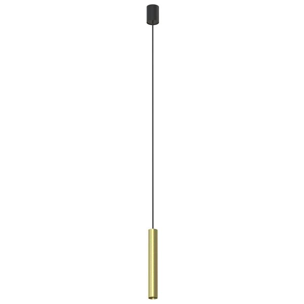 Lampa zwisowa do salonu sopel Fourty 10772 Nowodvorski stick mosiądz
