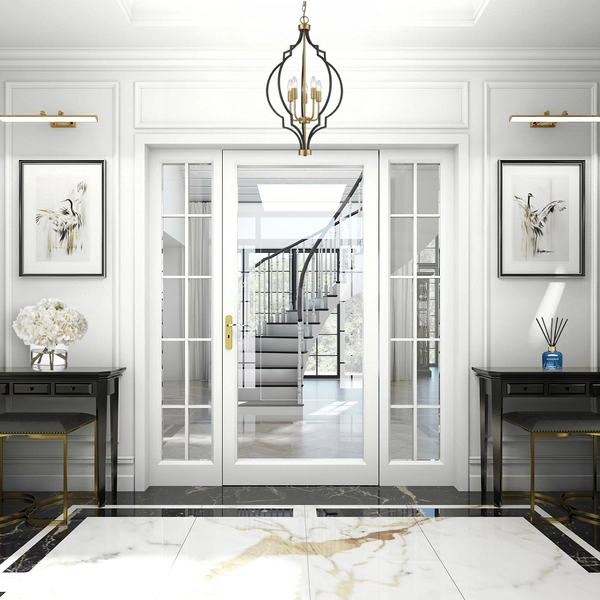 Industrialna LAMPA wisząca NASHVILLE P05186BK Cosmolight świecznikowy zwis na łańcuchu czarny złoty