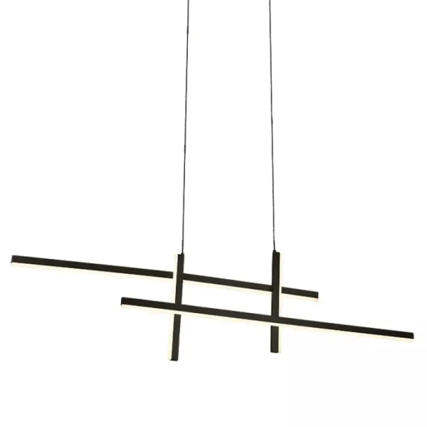 Jadalniana wisząca lampa 22023 LED 47W 3000K belki czarne