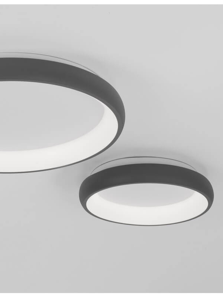 Sufitowa lampa pokojowa Tolu LED 50W 3000K plafon nad stół szary