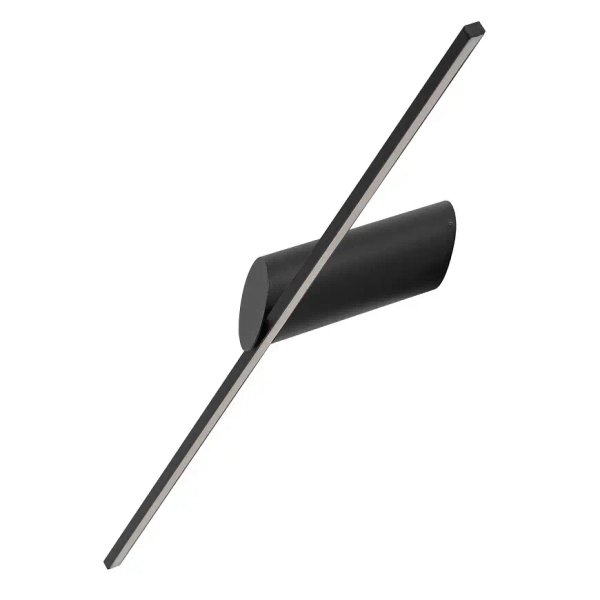 Minimalistyczny kinkiet SLASH LED 11431 LED 10W 3000K czarny