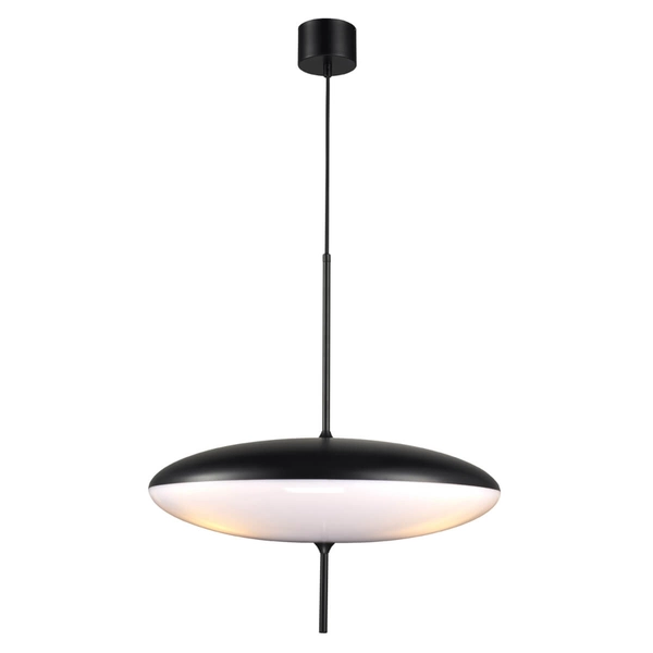 Lampa wisząca Piatto ST-9222P WB Step elipsa owalna do jadalni biała