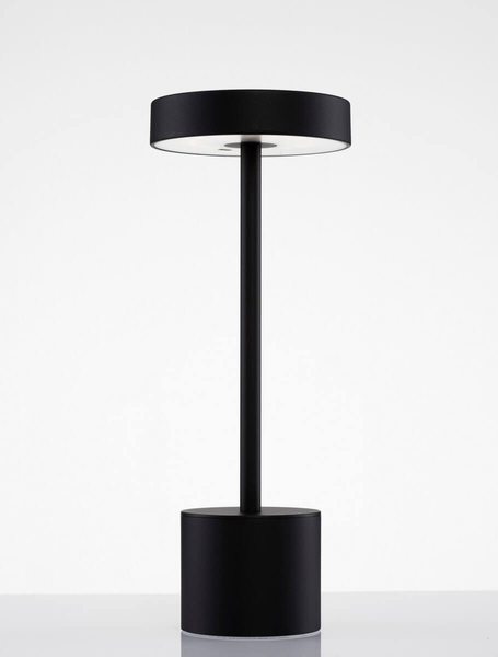 Lampa stołowa ZITACUARO LE71530 Luces Exclusivas LED 2W 3000K ogrodowa USB IP54 czarna