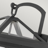 Lampa elewacyjna QN-ALFORD-PLACE2-L-MB ogrodowa czarna