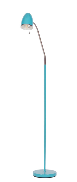 Kierunkowa lampa podłogowa Kajtek K-MT-201 turkusowa