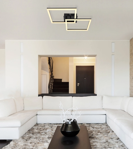 Przysufitowa lampa Tiny 67246-36 ramki LED 36W czarne