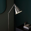 Podłogowa lampa do czytania Hal 97835 regulowana srebrny
