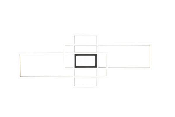 Ściemnialna lampa sufitowa Irvine 620010408 LED 60W złota