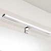 Kinkiet LAMPA ścienna LEVON 2115 Rabalux metalowa OPRAWA listwa do łazienki LED 12W 4000K IP44 chrom biała
