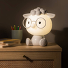 Dekoracyjna lampka nocna Sheep KDR-612-GR Zumaline LED 3W 4000K biała szara